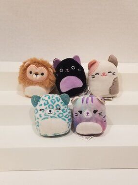 Squishville by Original Squishmallows Purr-fect Squad, EUC